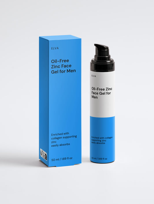 Oil-Free Zinc Face Gel for Men